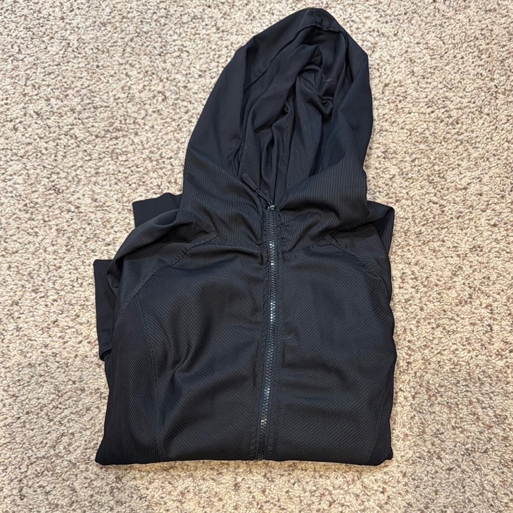 Black Hooded Jacket